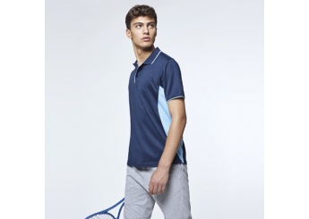 Polo tcnico de manga curta duas cores MONTMEL 3XL