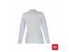 Polo Manga Comprida Branco para Senhora 210gr/m2 BERN WOMAN
