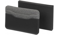 Porta-cartes jaspeada Heathered