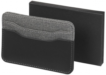Porta-cartes jaspeada Heathered