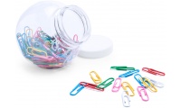 PORTA-CLIPS + 100 Clipes Coloridos RHYDOR