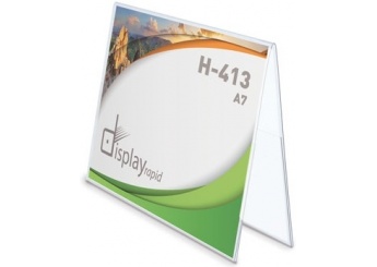 PORTAGRAFICA PVC DUO HORIZONTAL A8