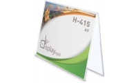PORTAGRAFICA PVC DUO HORIZONTAL A9