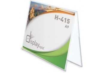 PORTAGRAFICA PVC DUO HORIZONTAL A9