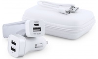 SET BATERIA AUXILIAR POWERBANK 2600mAh + CARREGADOR AUTO USB NACORAP