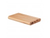 PowerBank 4000mAh com revestimento de bambu ARENAPOWER