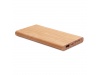 PowerBank wireless de 6000mAh com revestimento de bambu ARENA