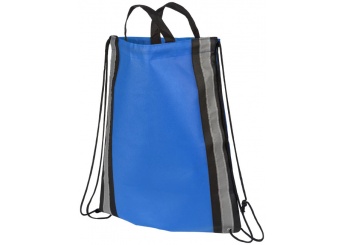 Mochila com cordes reflectante no tecido Reflective