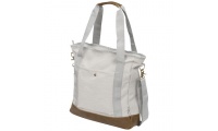 Saco Tote de lona resistente com fecho de correr Harper