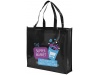 Saco Tote de compras no tecido laminado Shiny