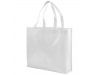 Saco Tote de compras no tecido laminado Shiny