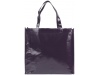 Saco Tote de compras no tecido laminado Shiny