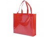 Saco Tote de compras no tecido laminado Shiny