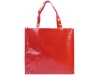 Saco Tote de compras no tecido laminado Shiny