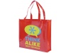 Saco Tote de compras no tecido laminado Shiny