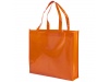 Saco Tote de compras no tecido laminado Shiny
