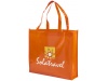 Saco Tote de compras no tecido laminado Shiny