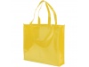 Saco Tote de compras no tecido laminado Shiny