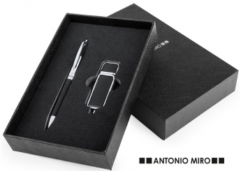 Conjunto Esferogrfica + Pen de Memria USB DERMOP (Antnio Mir)
