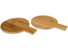 Conjunto de 2 peas redondas de bamb Ayden