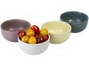 Conjunto de 4 tigelas multicor York
