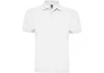 Polo de manga curta Criana Branco