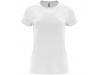 T-shirt de Manga Curta Slim Fit Senhora Branca CAPRI 