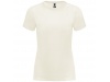 T-shirt manga curta em algodo orgnico Senhora BASSET WOMAN
