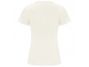 T-shirt manga curta em algodo orgnico Senhora BASSET WOMAN