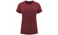 T-shirt manga curta efeito jeans Senhora HUSKY WOMAN