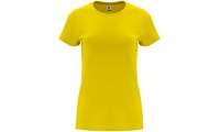 T-shirt de Manga Curta Slim Fit Senhora Cores CAPRI 