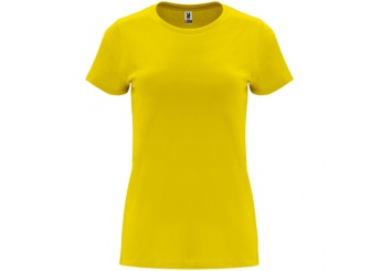 T-shirt de Manga Curta Slim Fit Senhora Cores CAPRI 