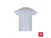 T-shirt Homem branca 190gr/m2 ANKARA