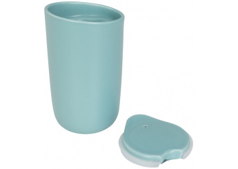 Copo de cermica de parede dupla de 410ml Mysa