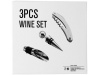 Conjunto de vinho de 3 peas Nantes
