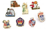 Pins de lato esmaltado a cor