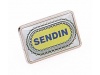 Pins com adesivo resinado
