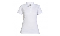 Polo branco manga curta 220gr/m2