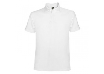 Plo branco manga curta homem 180gr/m2