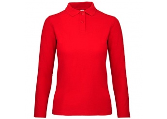 Polo Manga Comprida B&C ID.001 Women 180g