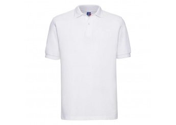 Polo Resistente Polialgodo Adulto Branco