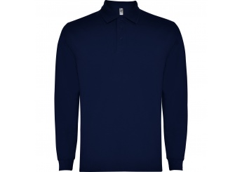POLO MANGA COMPRIDA AZUL MARINHO HOMEM 220GR/M2 CARPE 3XL