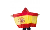 Poncho Bandeira Espanha