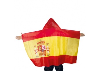 Poncho Bandeira Espanha