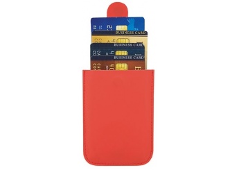 Carteira para Notas e Cartes Automtico RFID com 5 Compartimentos