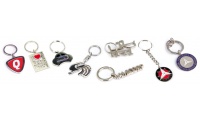 Porta-chaves de metal polido