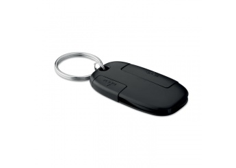 Porta-chaves com cabos usb, micro usb e Type-C