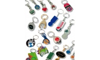 Porta-chaves moeda carrinho de compras