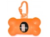 Porta-sacos em forma de osso Fluorescente