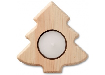 Porta velas com forma de rvore TEATREE